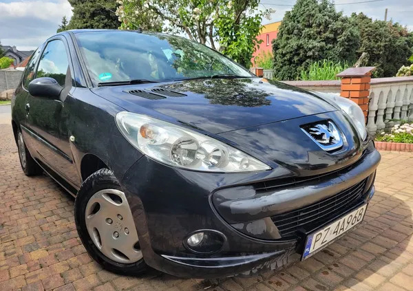 peugeot Peugeot 206 plus cena 9800 przebieg: 138000, rok produkcji 2009 z Luboń